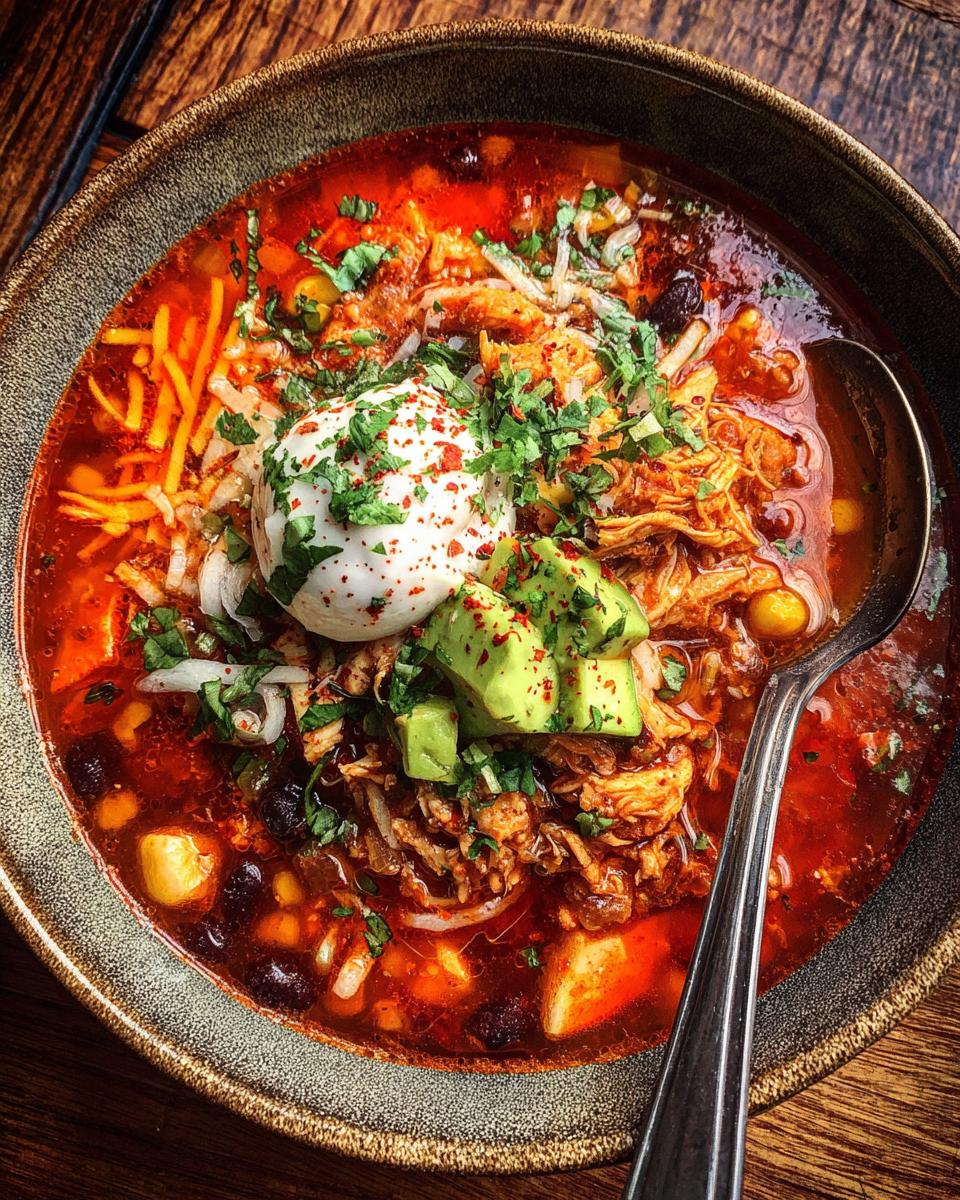 Chicken Taco Soup - detail 2