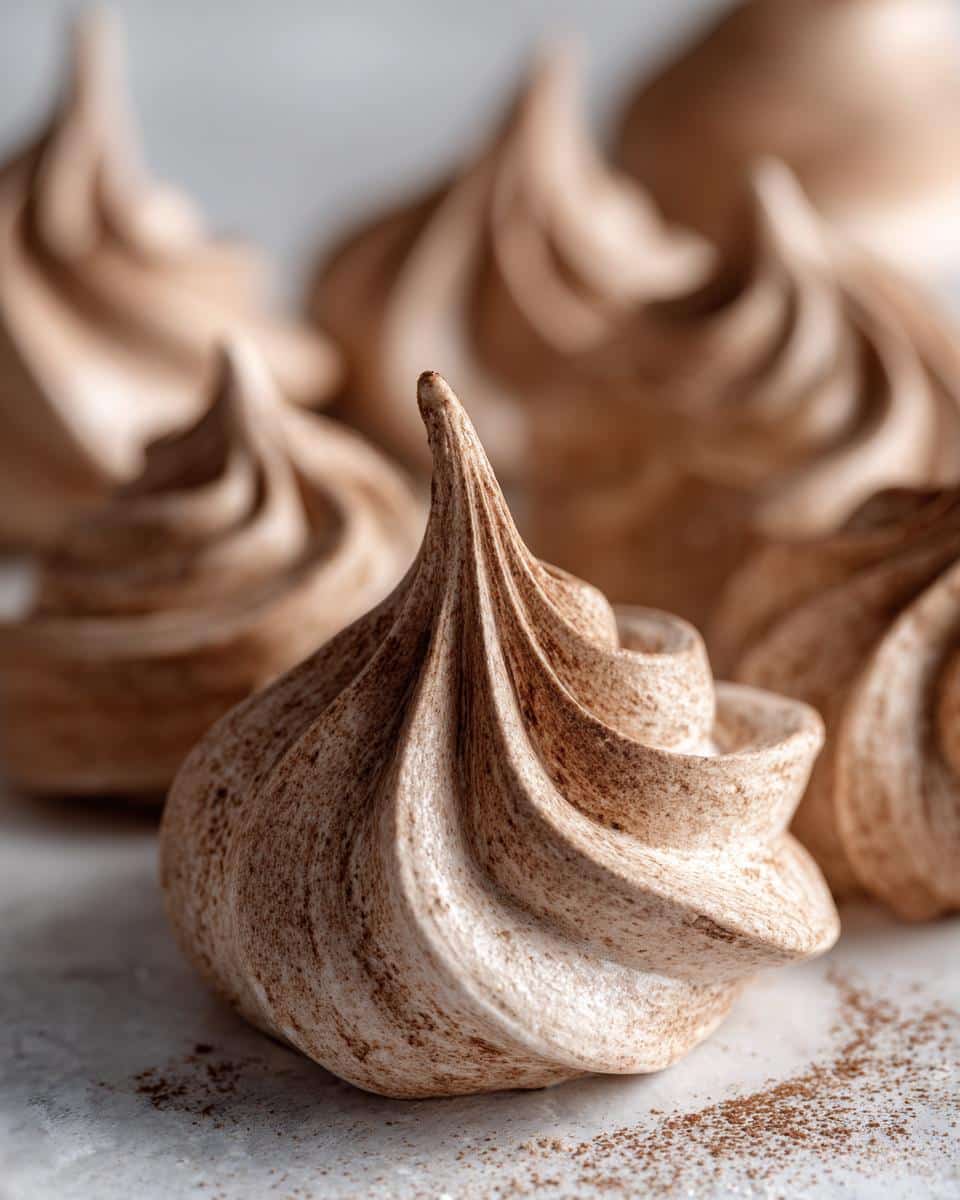Irresistible Chocolate Peppermint Meringue Kisses 4 Chocolate Peppermint Meringue Kisses - detail 1