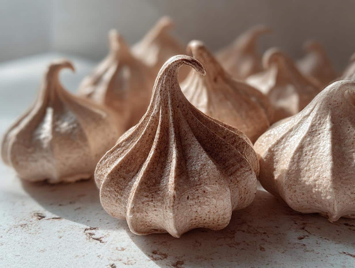 Irresistible Chocolate Peppermint Meringue Kisses 5 Chocolate Peppermint Meringue Kisses - detail 2