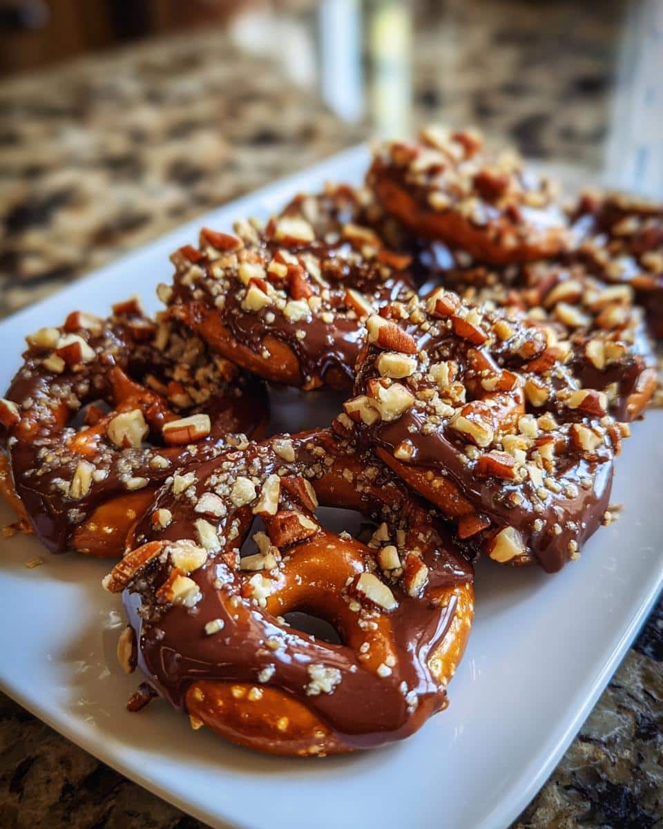 Chocolate Rolo Pretzel Turtles - detail 2