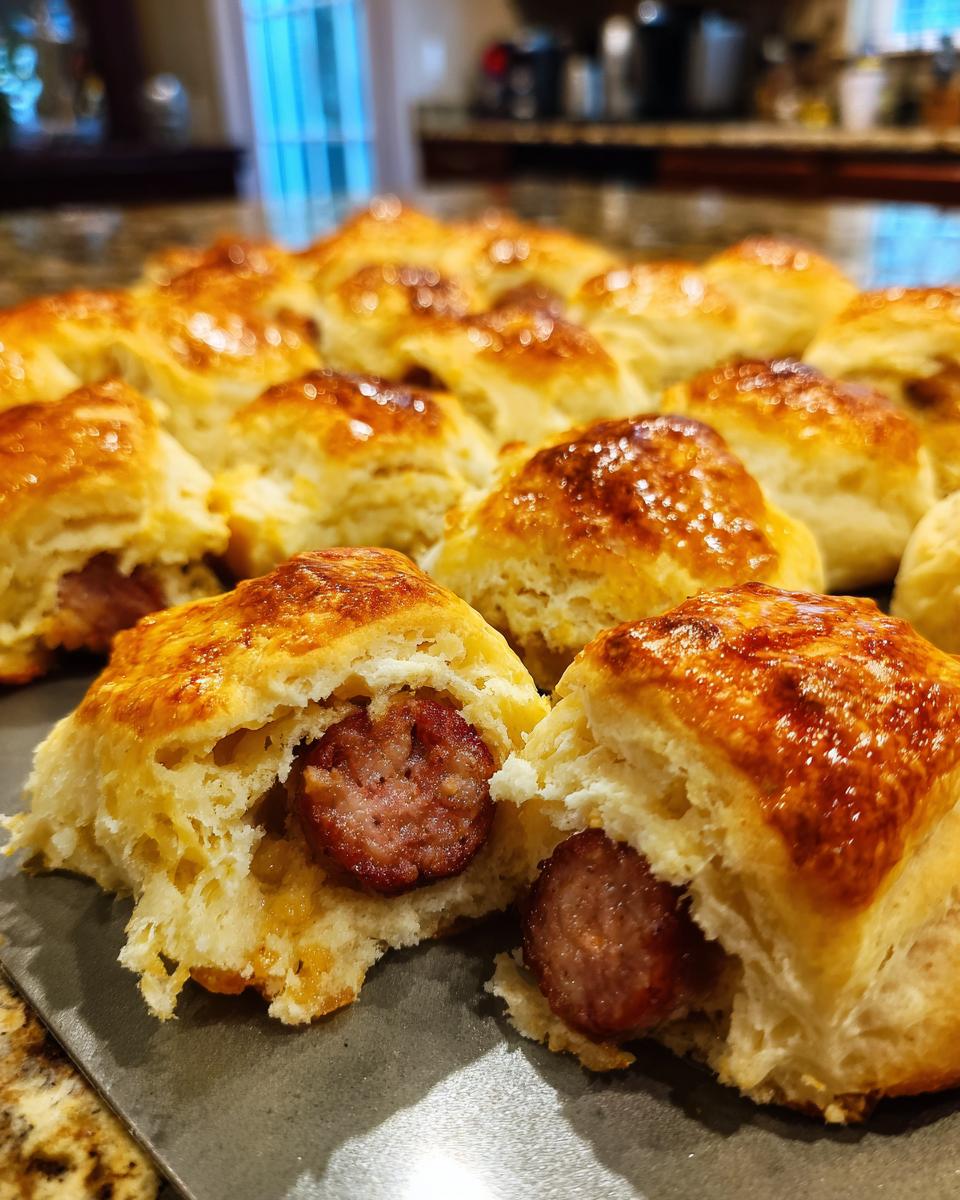 Conecuh Sausage Pigs in a Blanket (Southern Style!) - detail 1