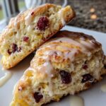 Cranberry Orange Scones (Bakery-Style)