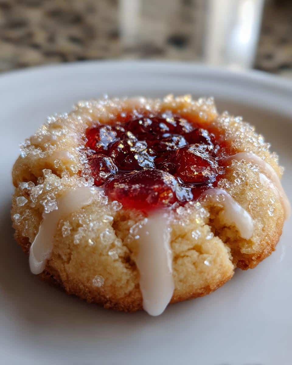 Cranberry Orange Thumbprints (Sparkly) - detail 1