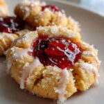 Cranberry Orange Thumbprints (Sparkly)