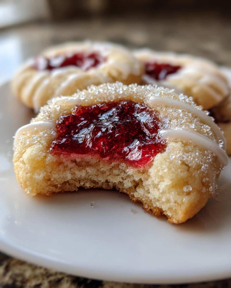 Cranberry Orange Thumbprints (Sparkly) - detail 2