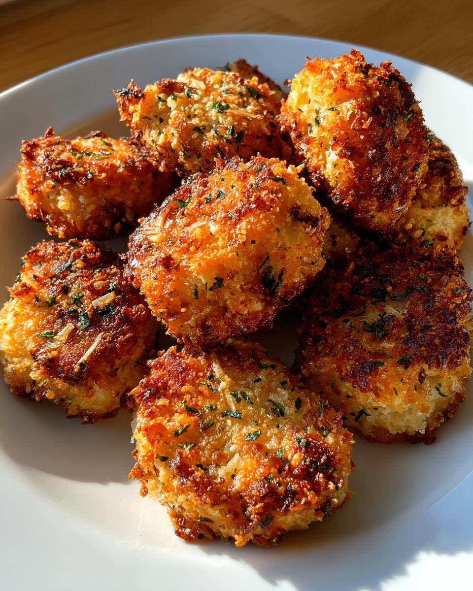 Crispy Garlic Parmesan Chicken Bites (Fast Dinner) - detail 1