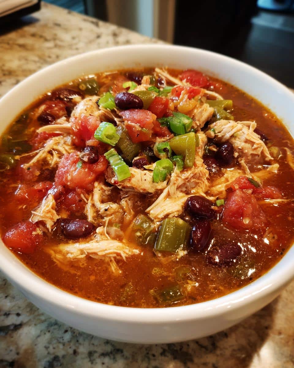 Easy Chicken Taco Soup Recipe - detail 2