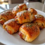 Fancy Pigs in a Blanket with Garlic Herb Butter