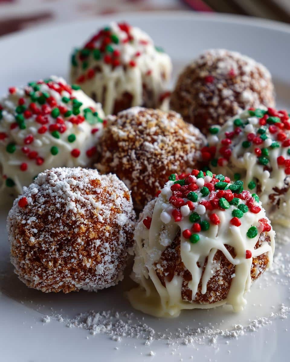 Gingerbread Truffles (No Bake) - detail 1