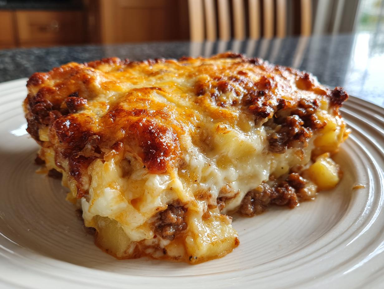 Ground Beef and Potatoes Casserole | Easy Dinner Recipe - detail 1