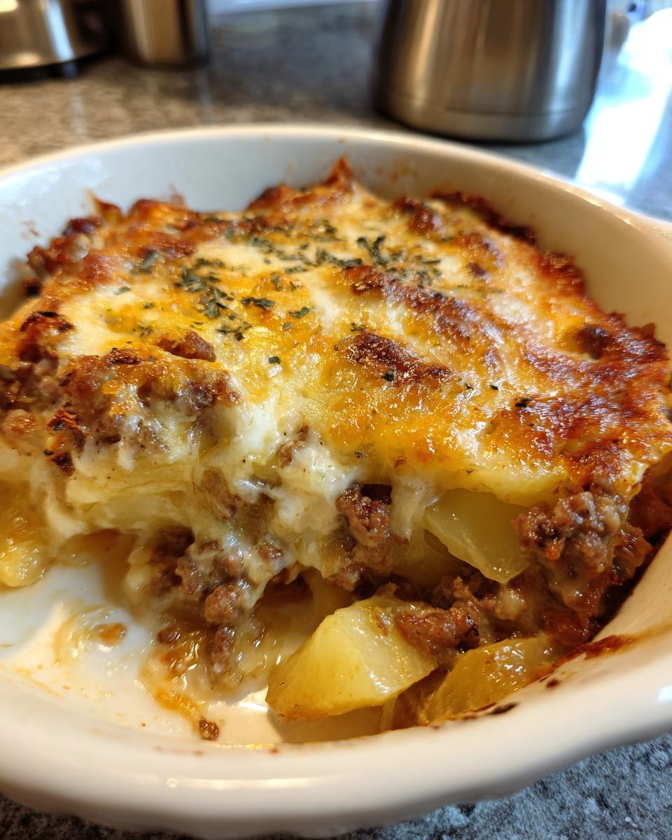 Ground Beef and Potatoes Casserole | Easy Dinner Recipe - detail 2