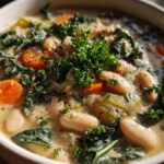 High Protein White Bean Soup
