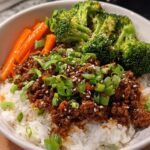 Korean Ground Beef Bowl
