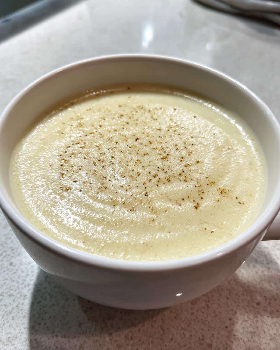 Light & Creamy Cauliflower Soup - detail 1