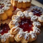 Linzer Cookies with Raspberry Jam