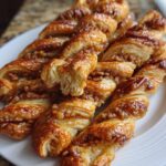 Maple Pecan Cinnamon Twists (Puff Pastry)