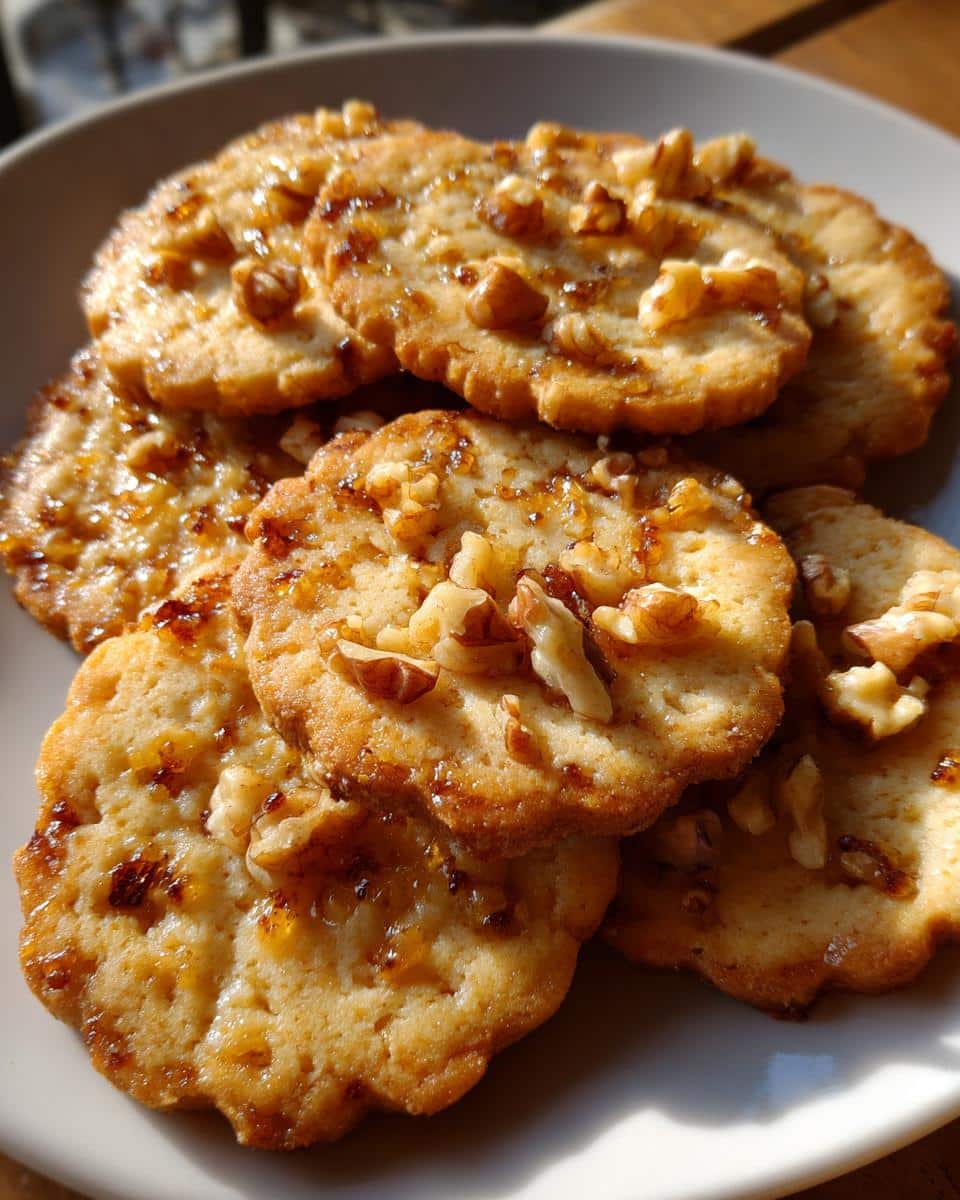 Maple Walnut Shortbread - detail 1