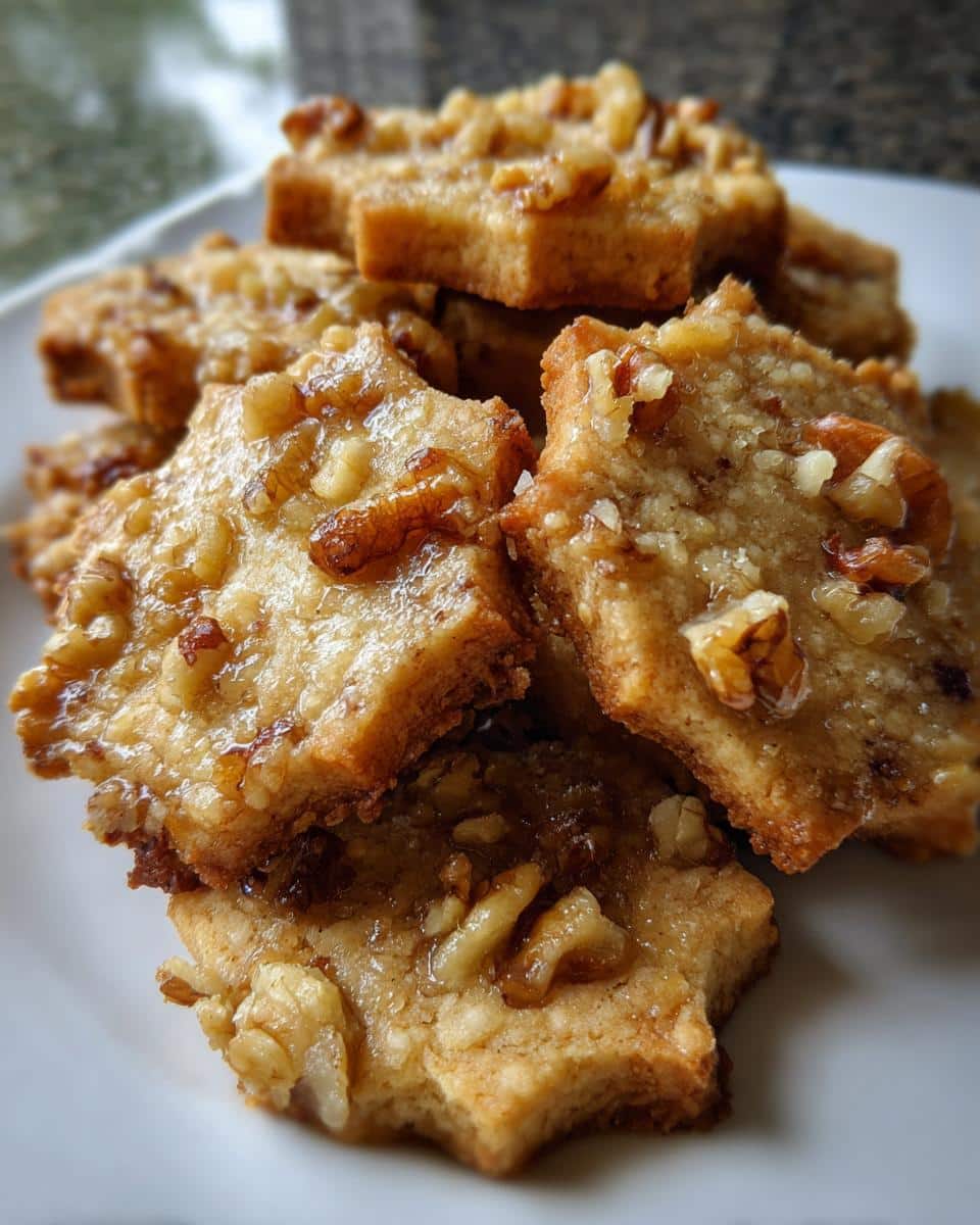 Maple Walnut Shortbread - detail 2