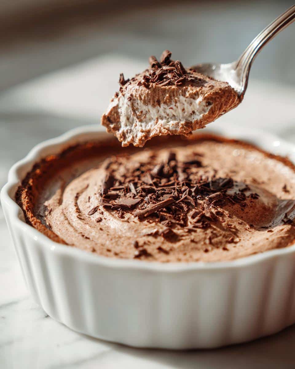 Nutella Cheesecake Mousse (No Bake) - detail 1