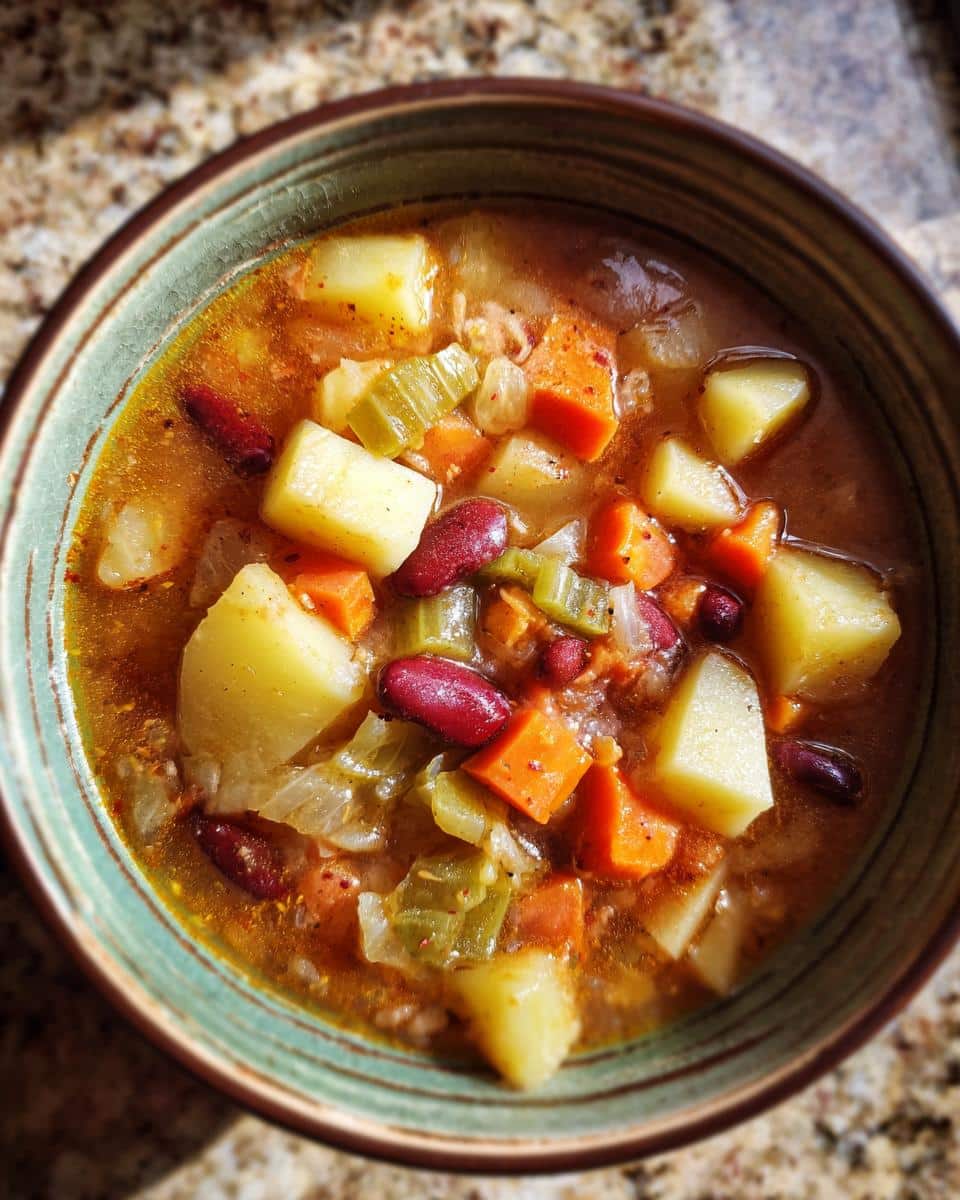 Potato and Bean Soup - detail 1