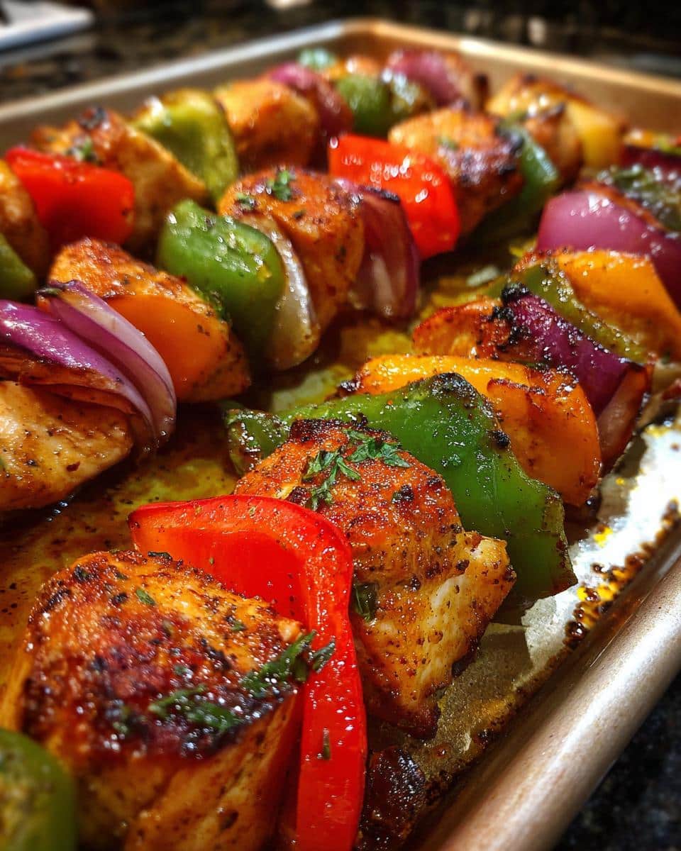 Sheet Pan Chicken Kebabs (No Skewers Needed) - detail 1