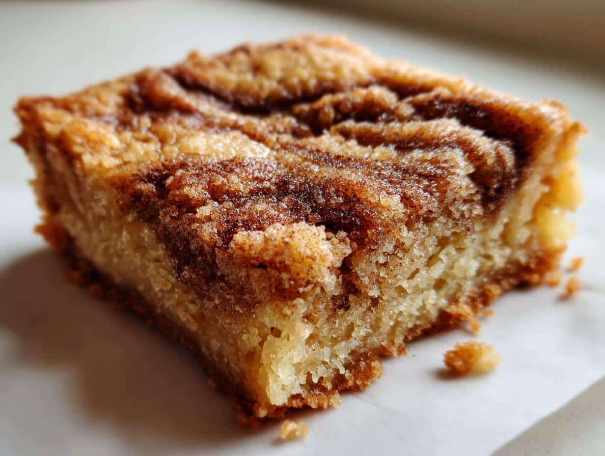 Amazing Snickerdoodle Blondies (Cinnamon Swirl) 5 Snickerdoodle Blondies (Cinnamon Swirl) - detail 2