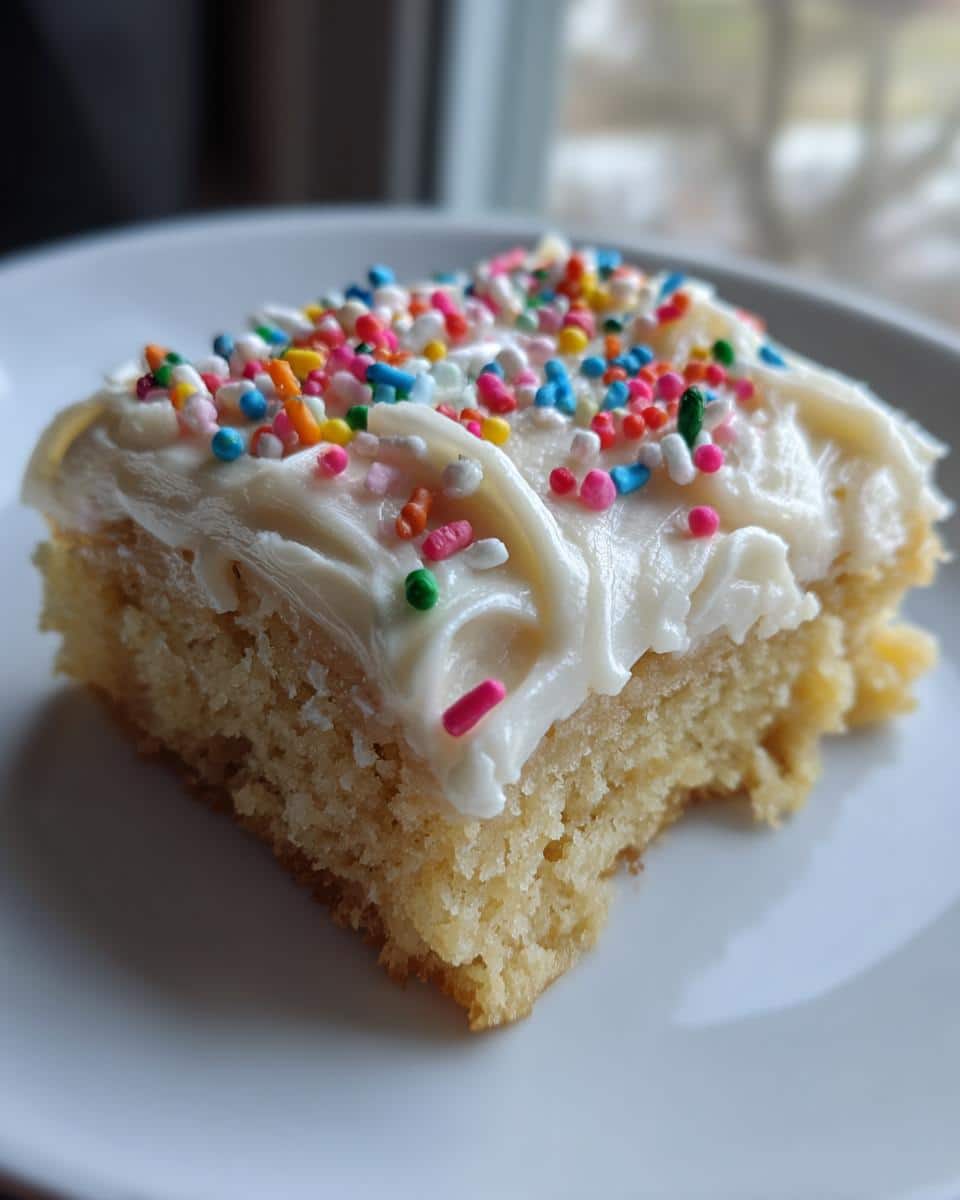 Sugar Cookie Bars with Frosting - detail 1