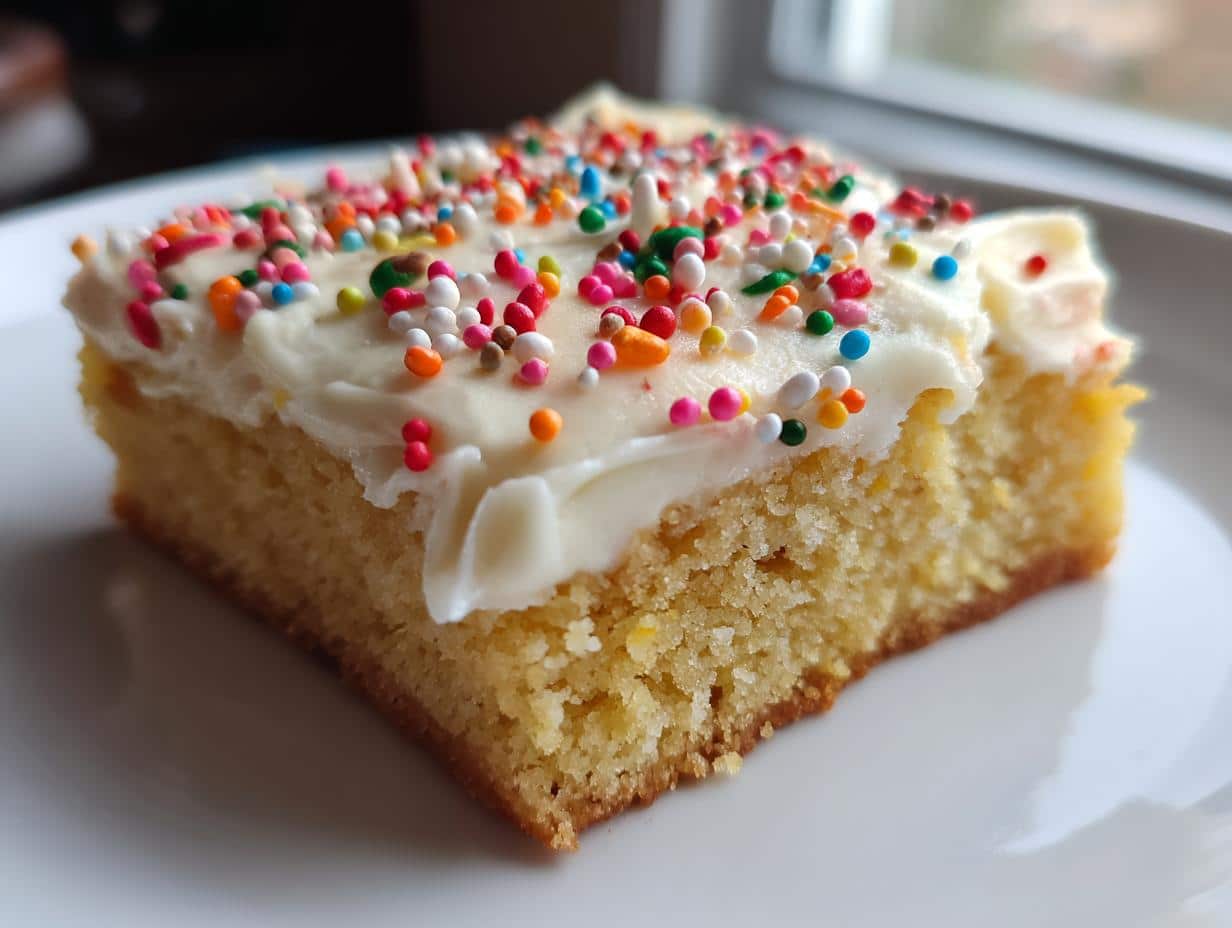 Sugar Cookie Bars with Frosting - detail 2