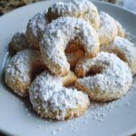 Sugar-Dusted Almond Crescent Cookies