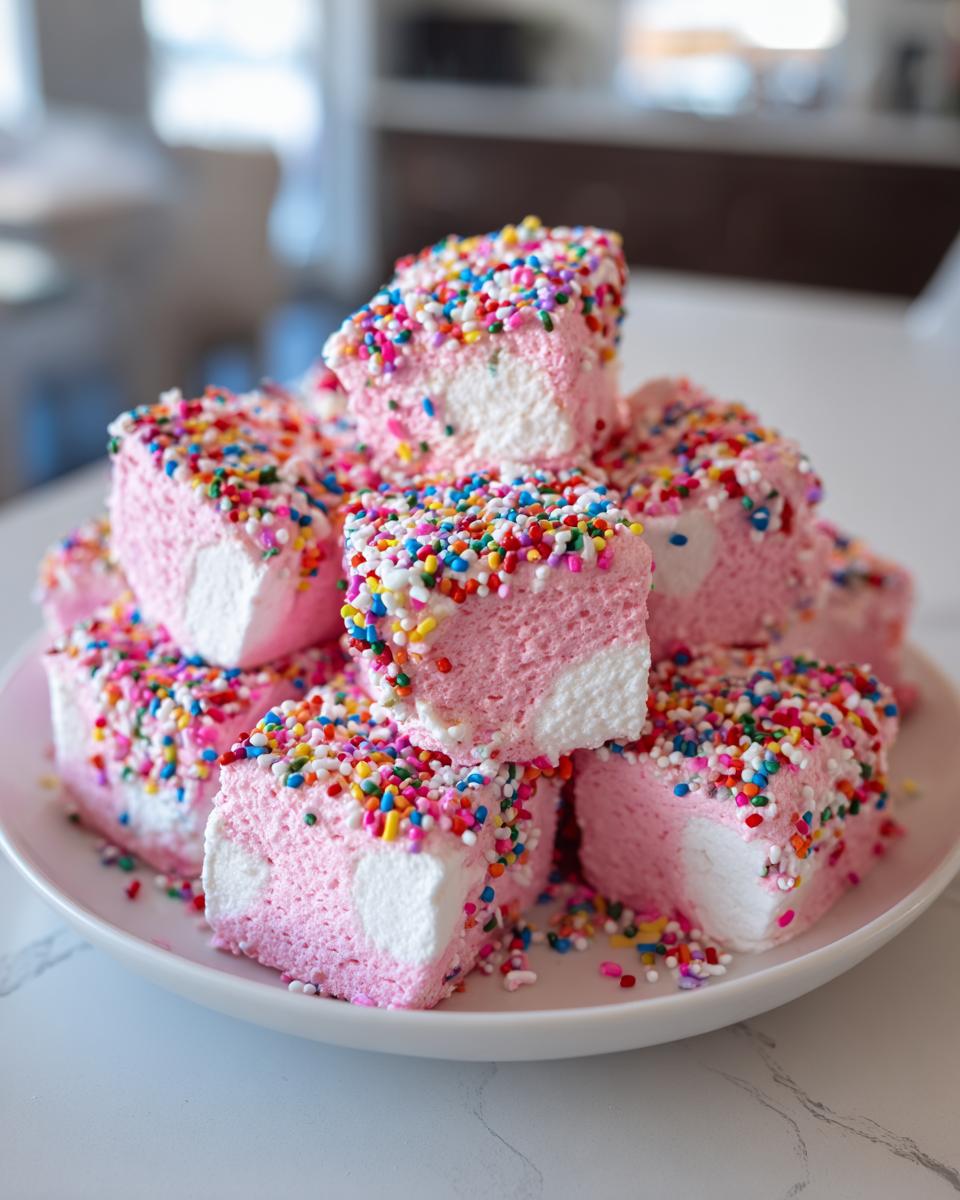 Valentine Marshmallow Dipped Treats in Pink Chocolate - detail 2