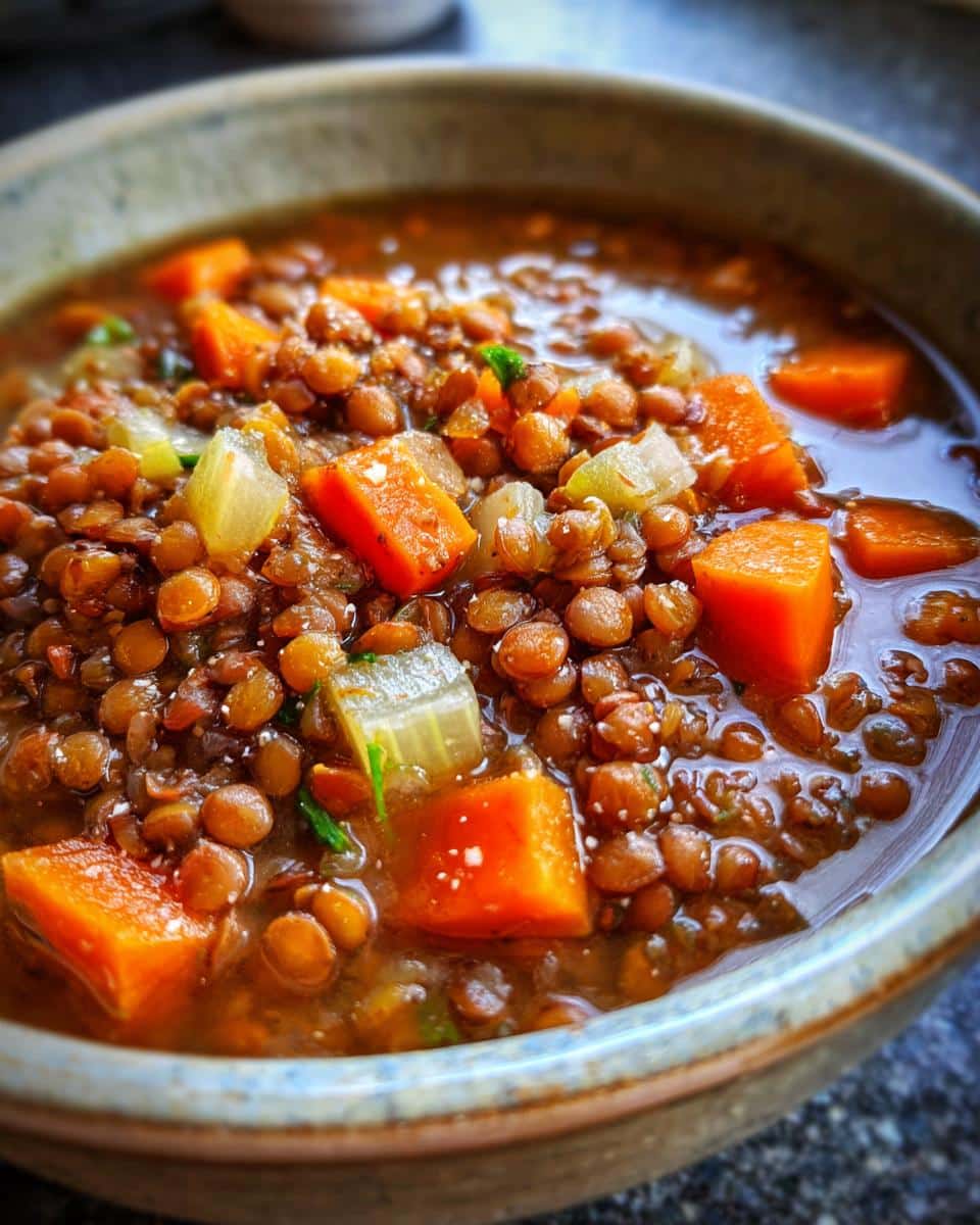 Vegetarian Lentil Soup - Wholefood Soulfood Kitchen - detail 2
