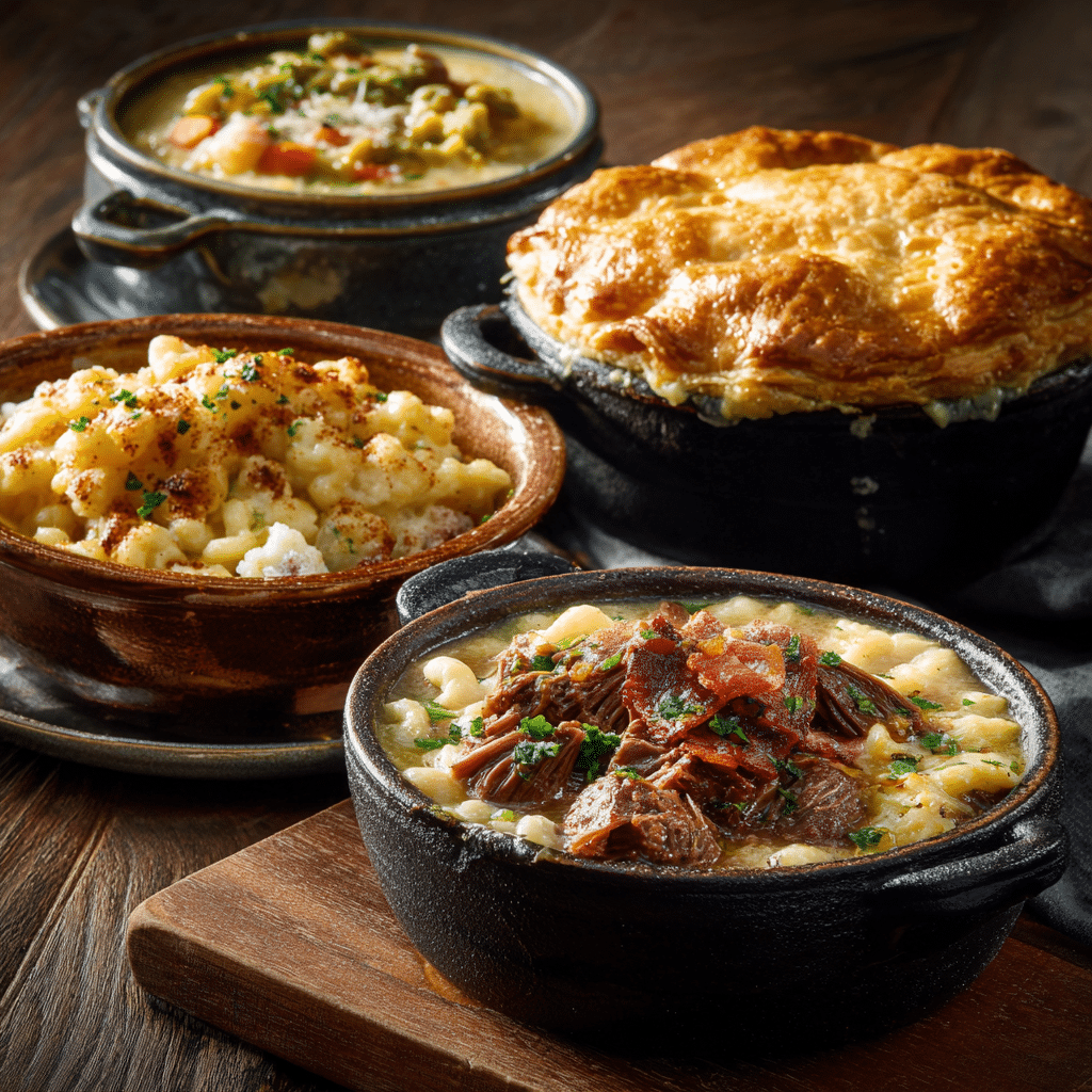 Cozy casseroles and soups — delicious winter comfort food recipes