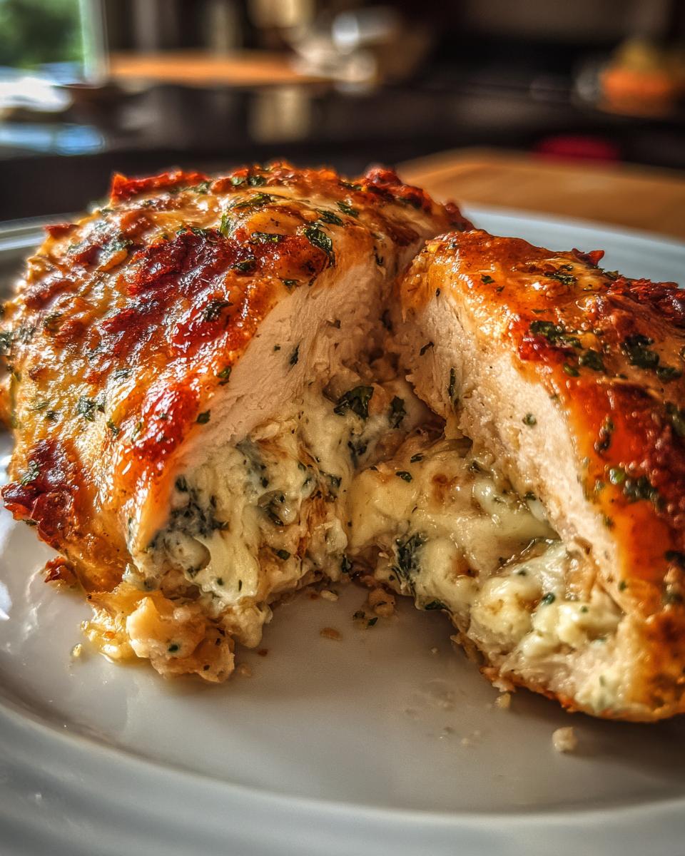 Baked Cream Cheese Chicken Breast - detail 2