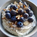 Blueberry Greek Yogurt Protein Bowl — High-protein breakfast with fresh berries.