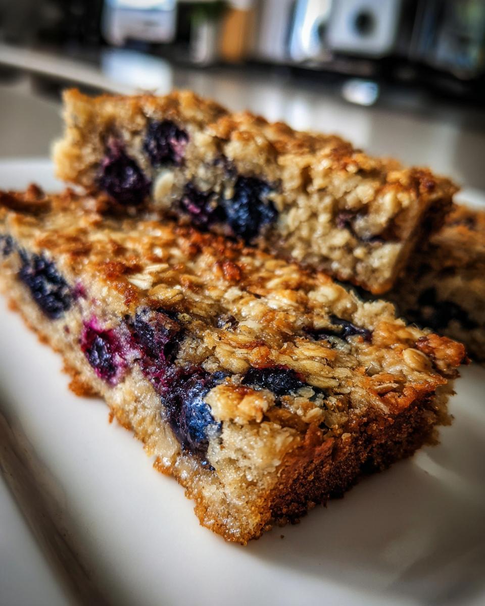 Blueberry Oat Snack Bars — Healthy-leaning winter snack bars. - detail 1