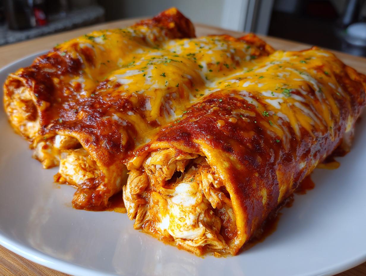 Chicken Enchiladas - detail 1