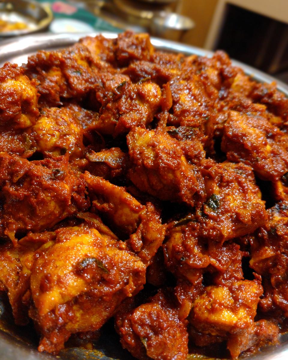 Chicken Ghee Roast (Traditional Mangalorean Style) - detail 1