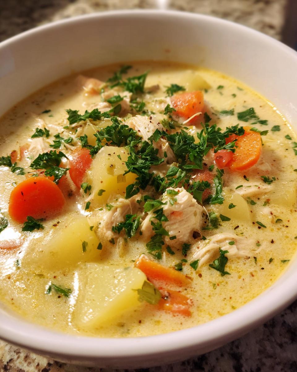 Chicken & Potato Chowder - detail 1