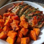 Chicken & Sweet Potato Protein Bowl — Roasted chicken paired with seasoned sweet potatoes.
