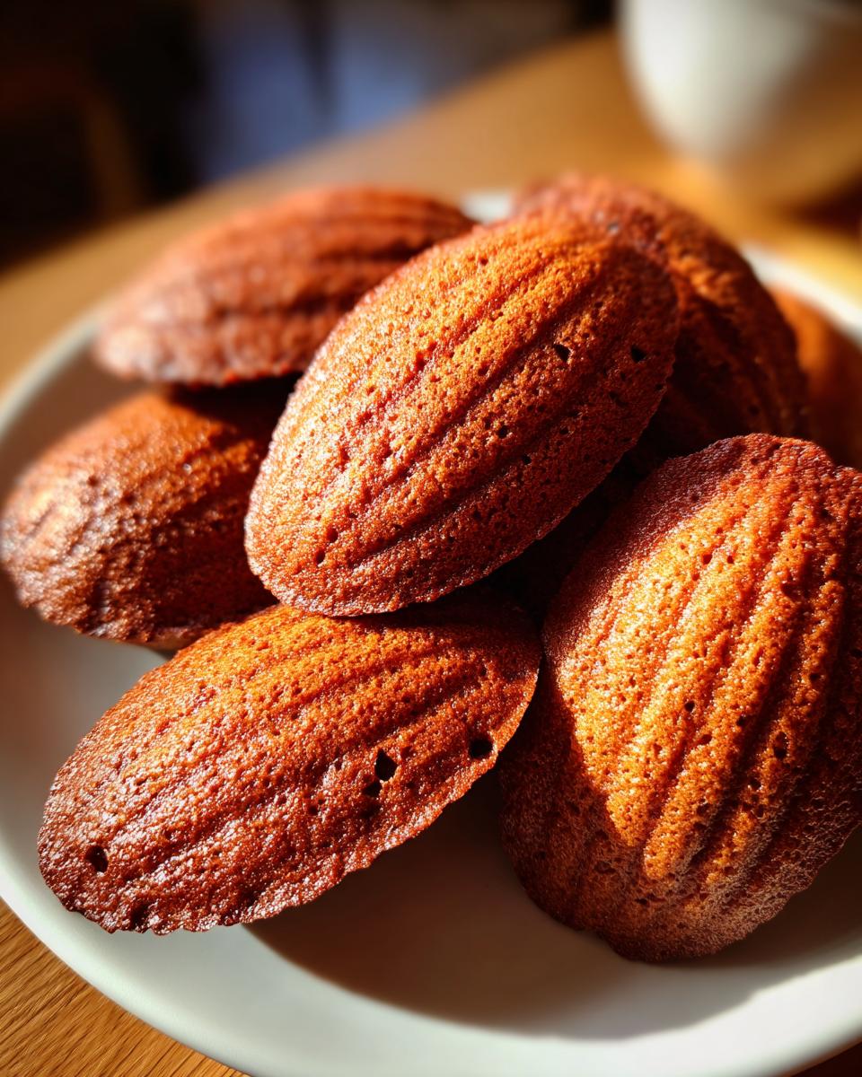 Chocolate Madeleines - detail 1