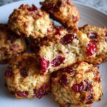 Cranberry Oatmeal Cookie Bites — Winter berries + oatmeal goodness.