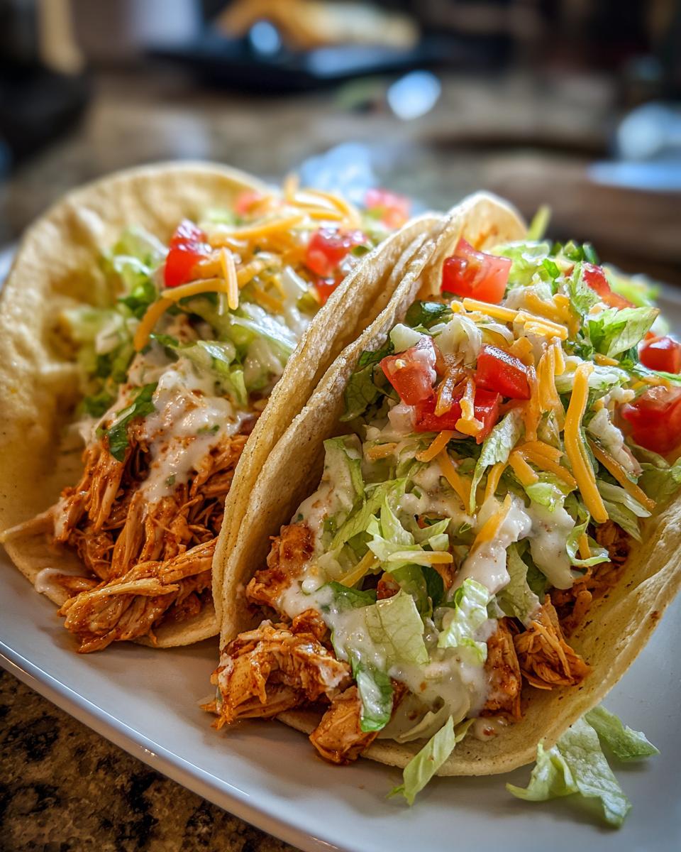 Cream Cheese Chicken Tacos - detail 1