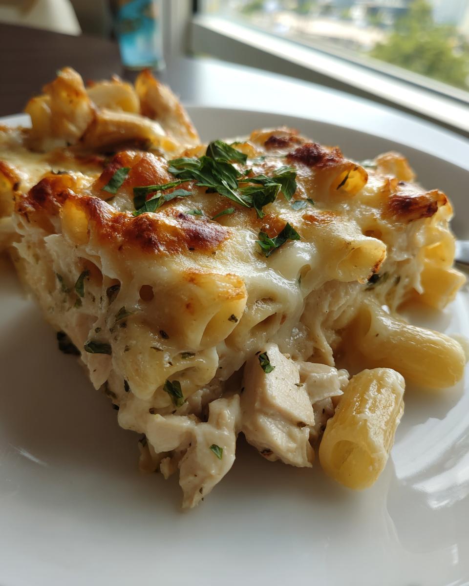 Creamy Chicken Alfredo Bake - detail 2