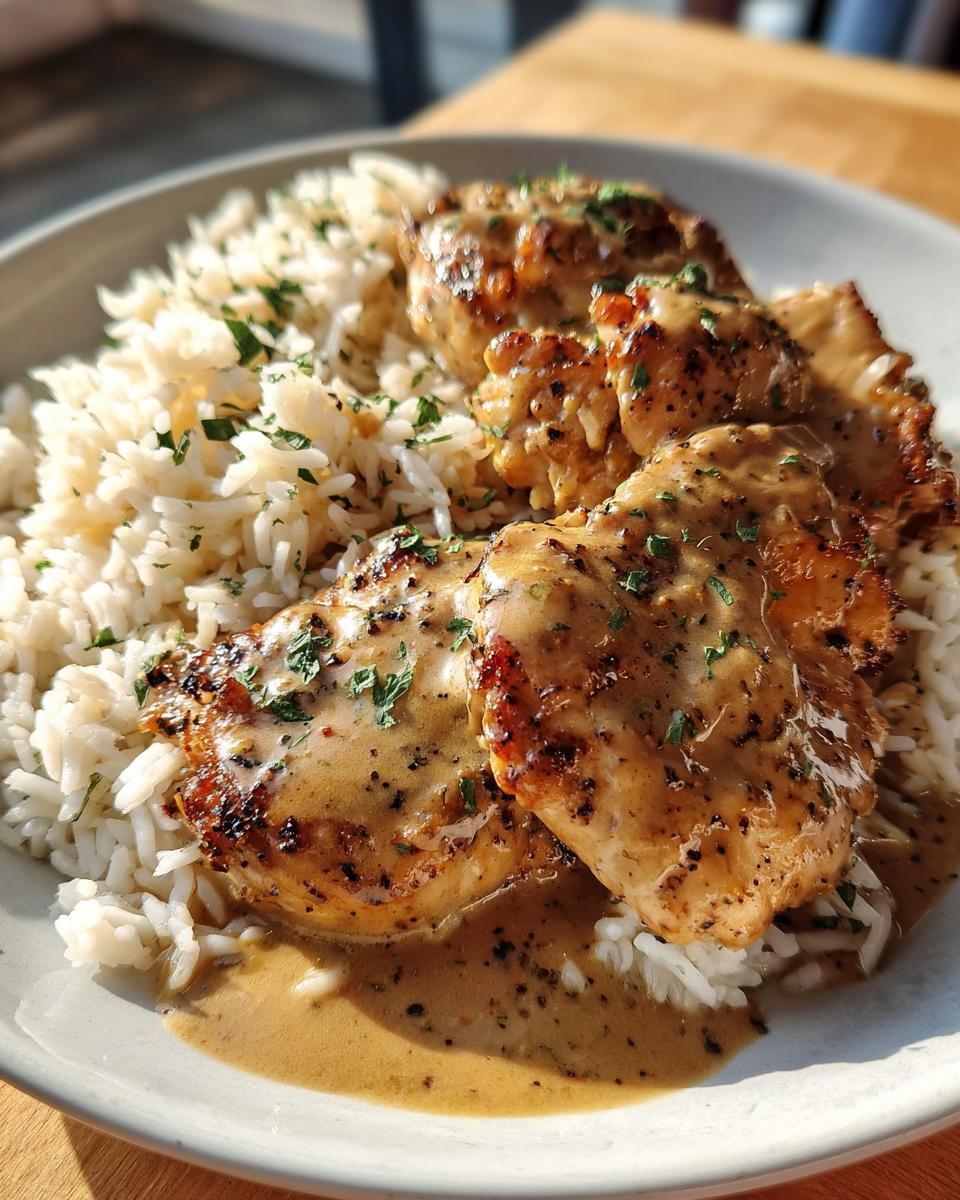 Delicious Creamy Garlic Chicken & Rice: 1 Easy Dinner 4 Creamy Garlic Chicken & Rice: Easy Dinner and Healthy Weeknight Meal - detail 1