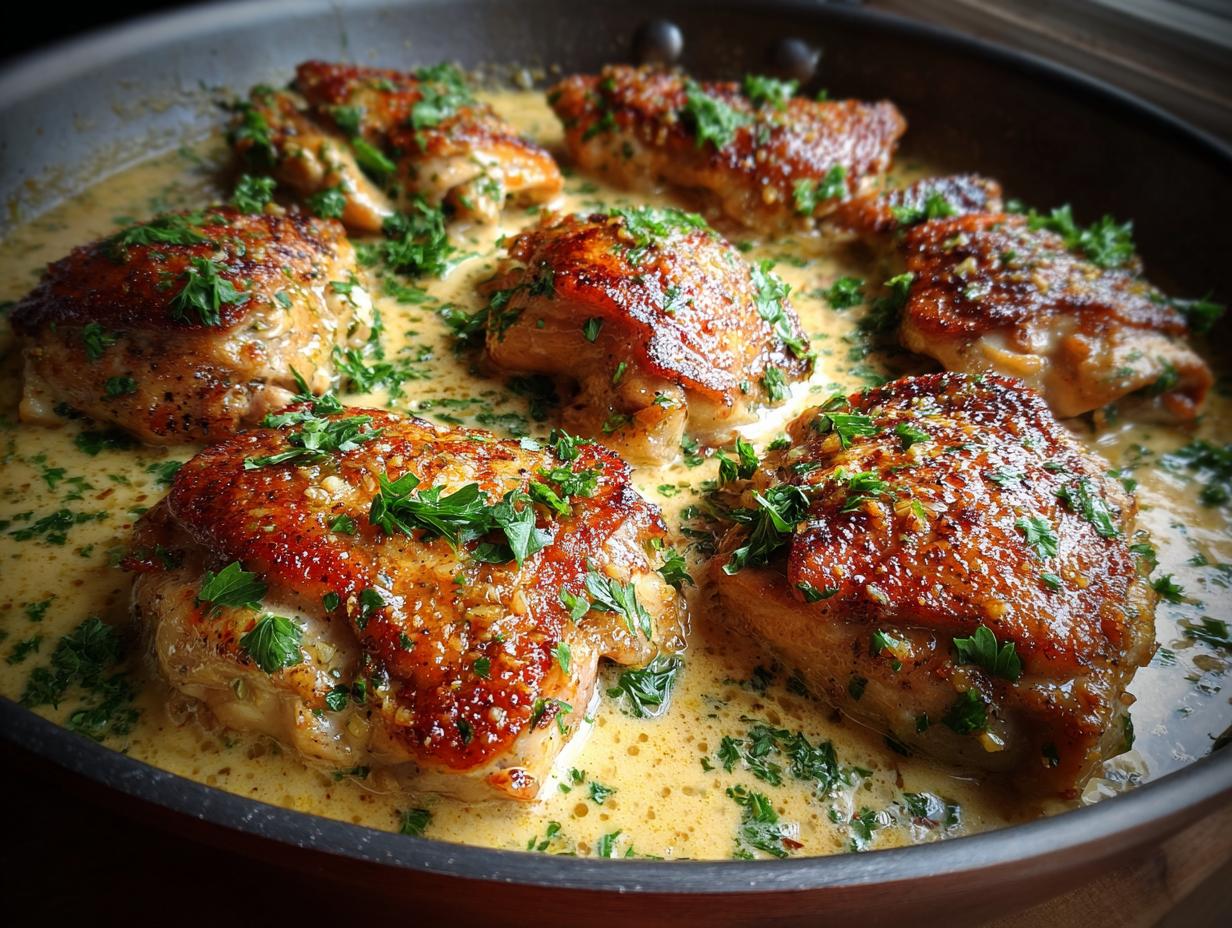 Creamy Garlic Chicken Skillet - detail 1