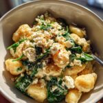Creamy Gnocchi with Spinach and Feta Recipe | Healthy Dinner Inspiration