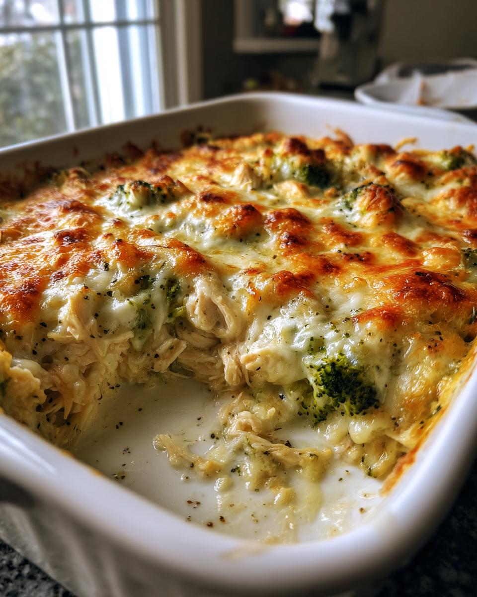 Creamy Low Carb Chicken Casserole - detail 2