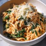 Creamy Parmesan Chicken with Spinach