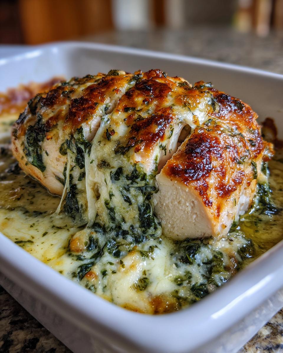 Creamy Spinach & Chicken Bake - detail 1