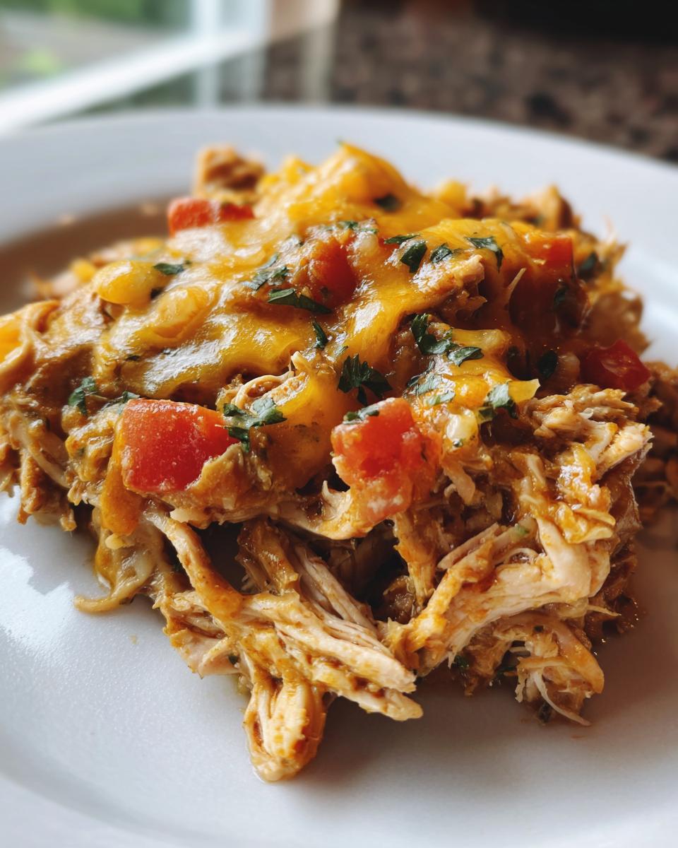 Easy 4-Ingredient Crockpot Salsa Chicken - detail 2